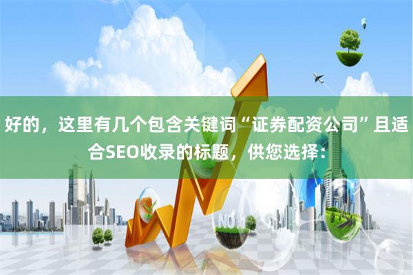 好的，这里有几个包含关键词“证券配资公司”且适合SEO收录的标题，供您选择：